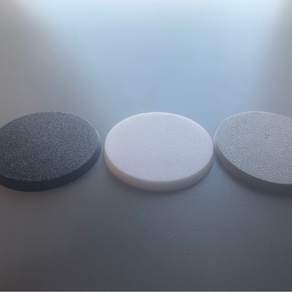 Pack of 10 50mm Round Bases  Warhammer 40K Wargames